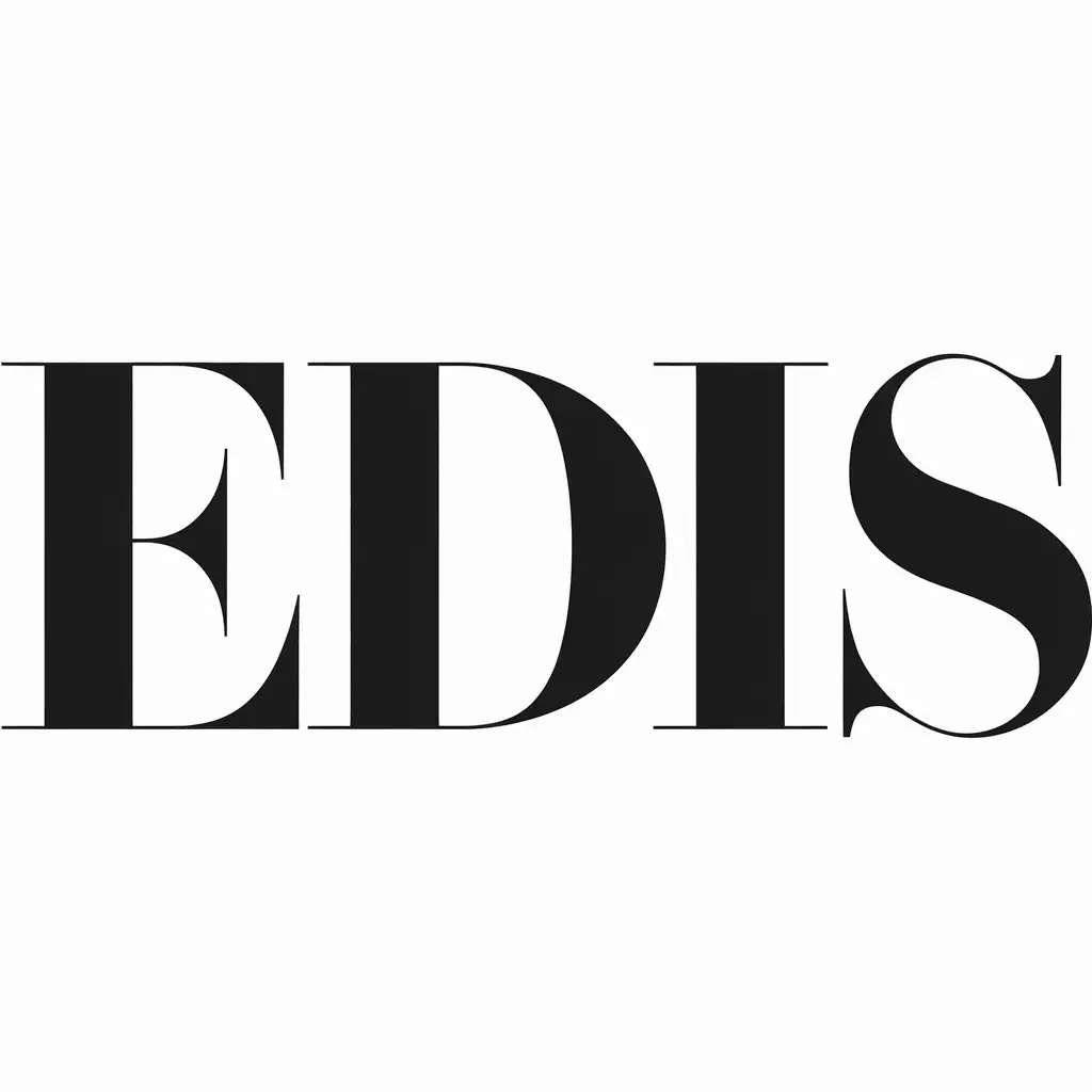 Modern-Logo-Design-with-Cool-Font-for-Edis-Text