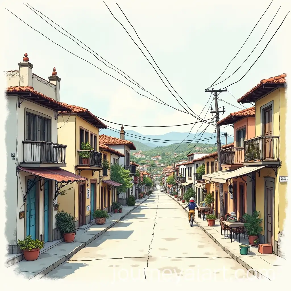 Sketch-of-Goa-City-Illustration-in-Artistic-Style