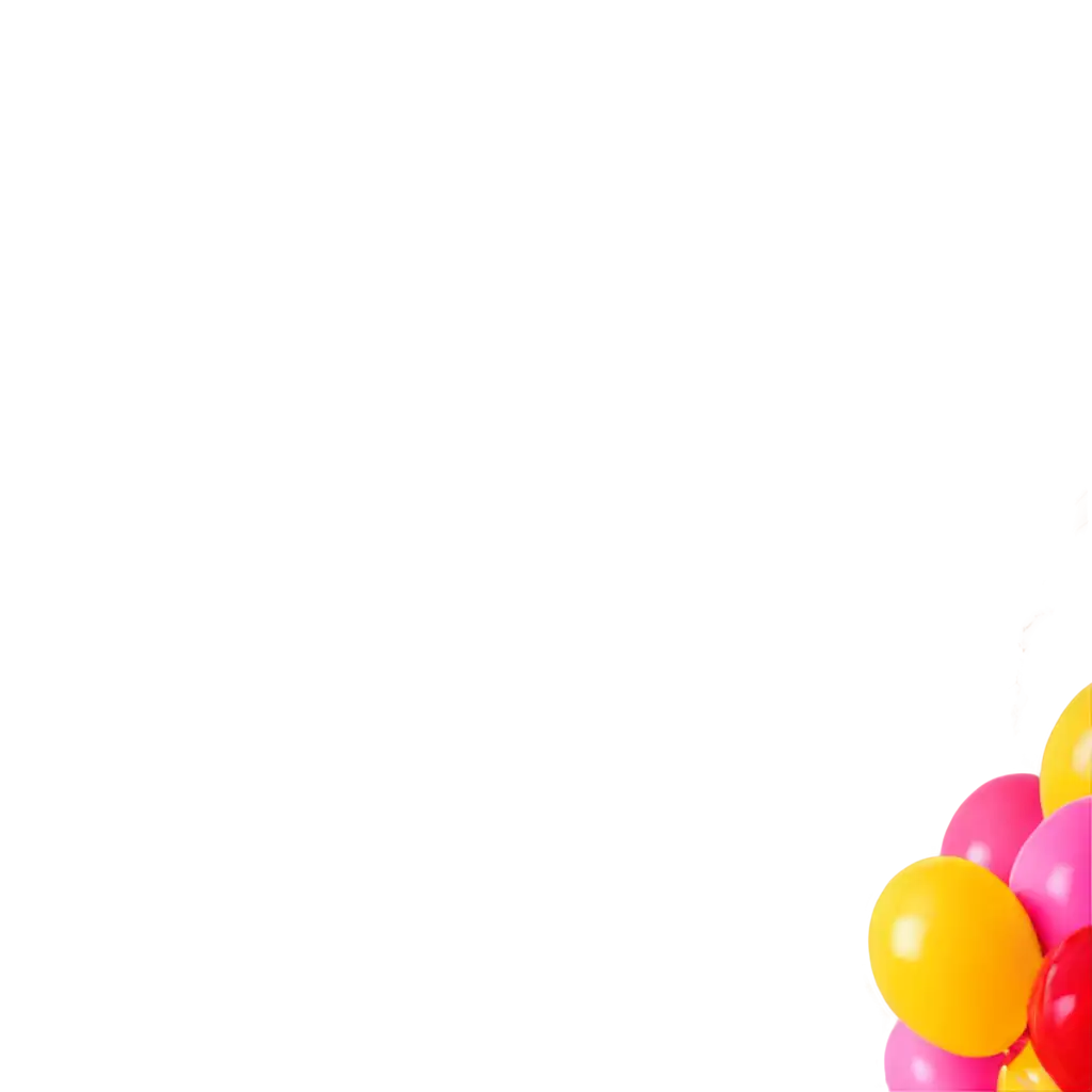 Vibrant-Balloons-PNG-for-Enhanced-Visual-Appeal-and-Clarity