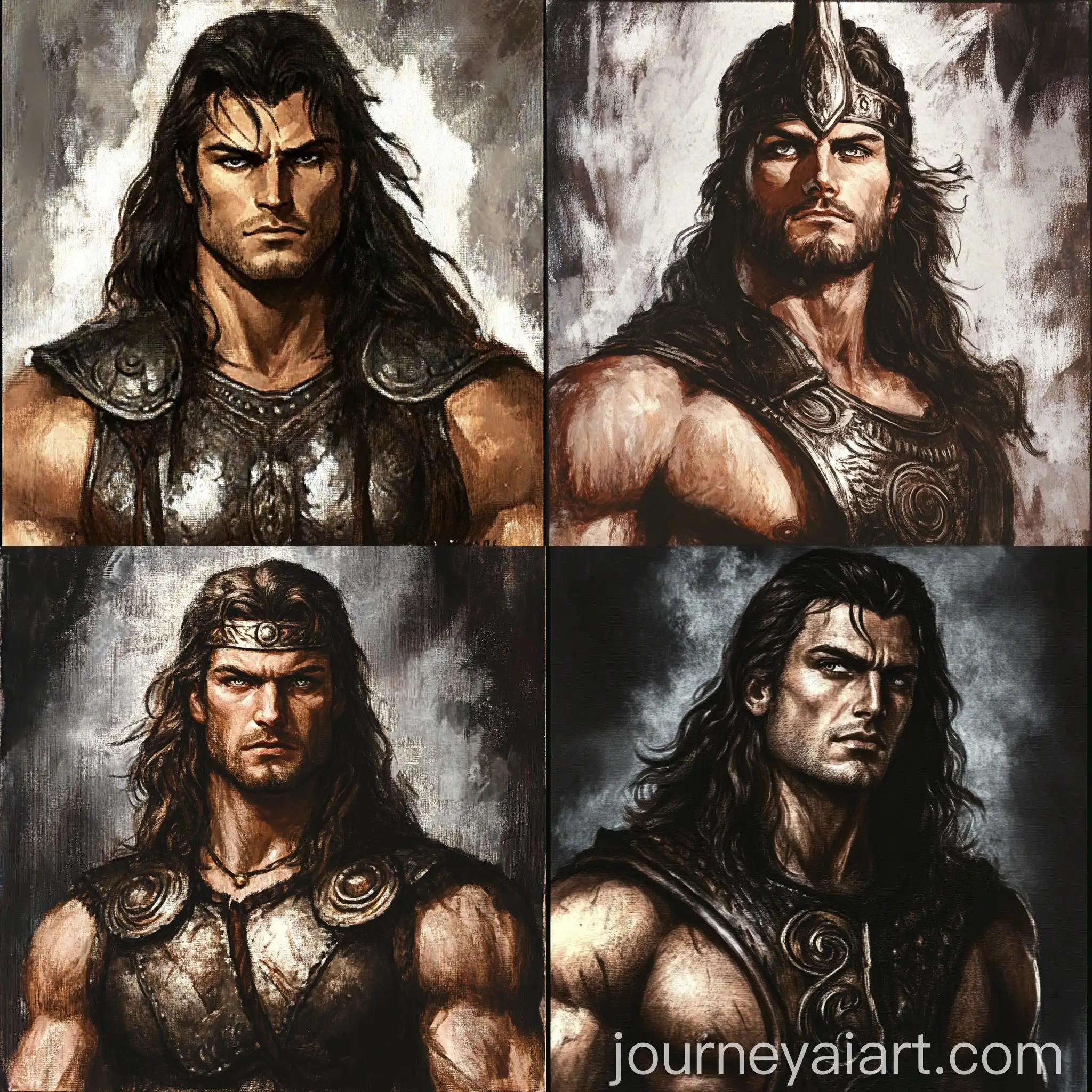 Proud-Greek-King-in-Spartan-Hoplite-Armor