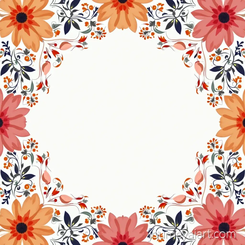 Colorful-Flower-Pattern-Wedding-Card-withAI-Image-Prompt-Expansion-Typography-Design