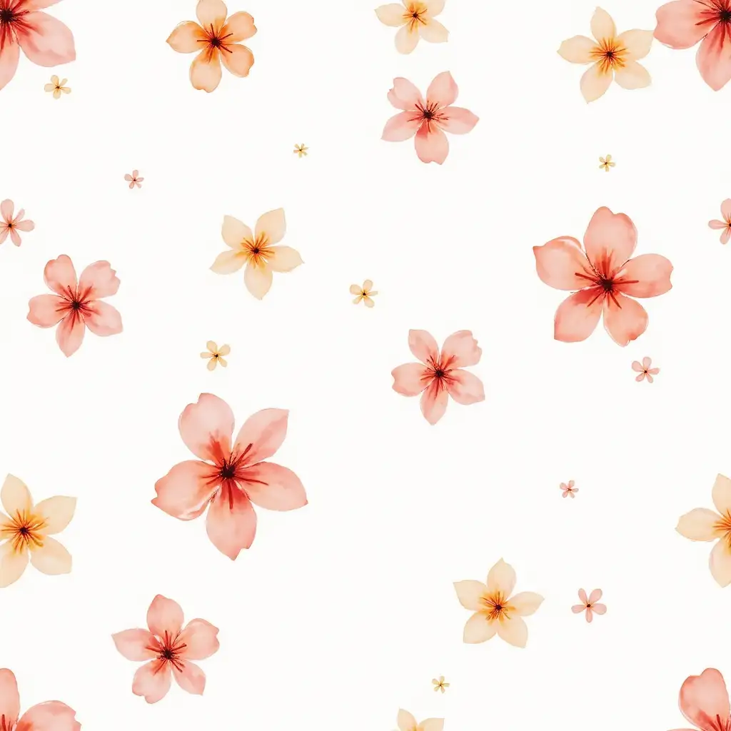 Charming-Watercolor-Floral-Pattern-with-Whimsical-Flowers-in-Rich-Colors