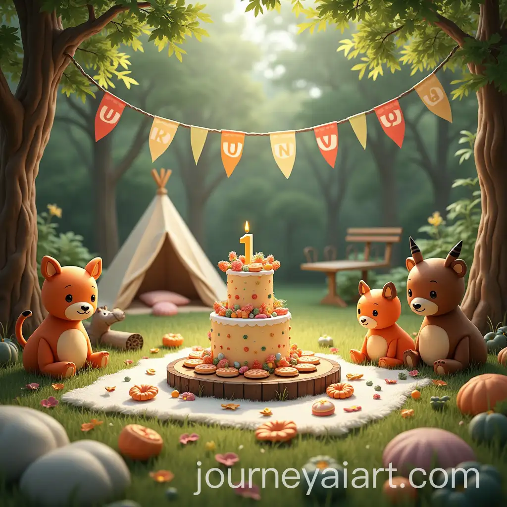 Whimsical-Woodland-Birthday-Party-for-a-OneYearOld