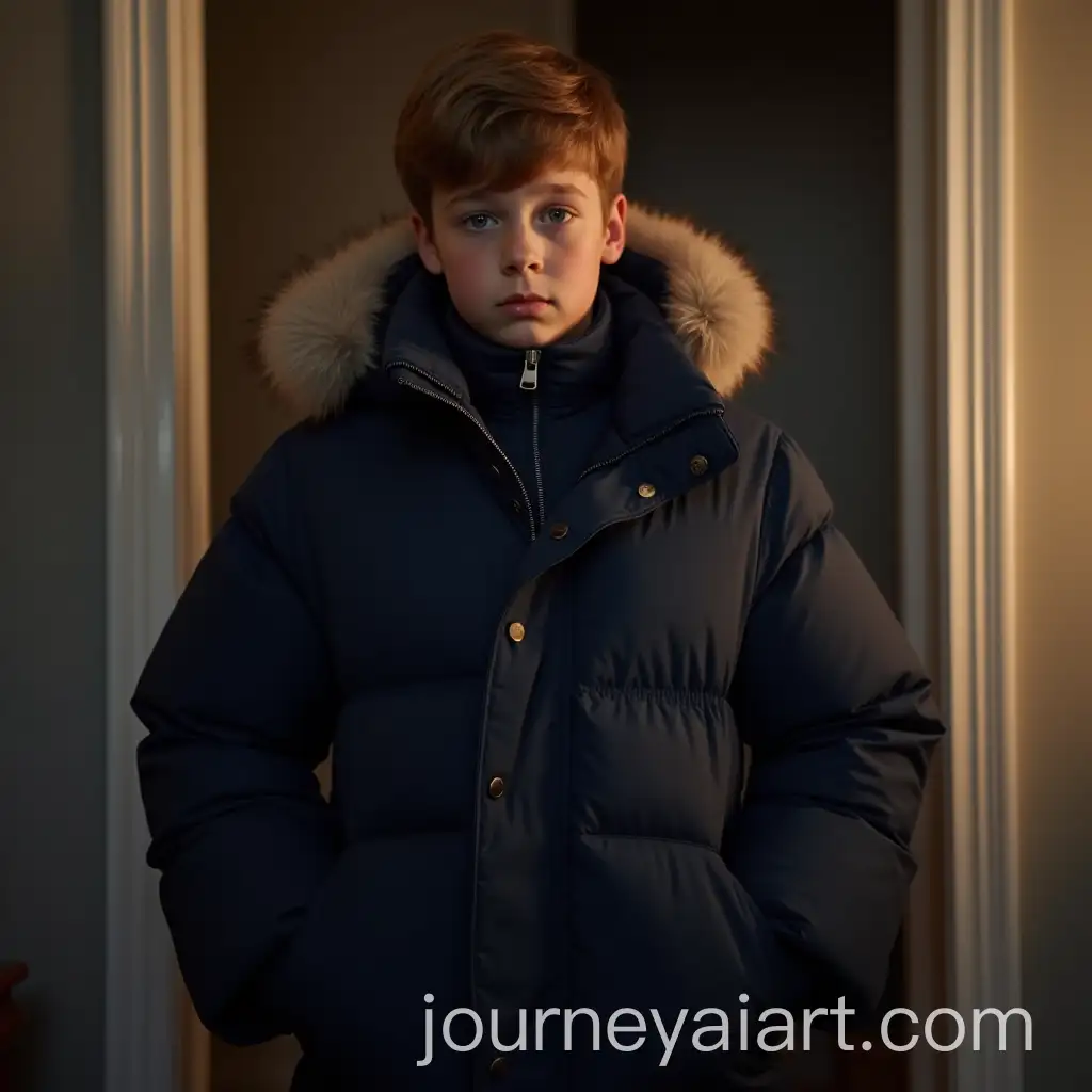 AI-Image-Prompt-Expansion13YearOld-Boy-in-Puffy-Navy-Winter-Coat-with-Fur-Hood-in-Cozy-Bedroom