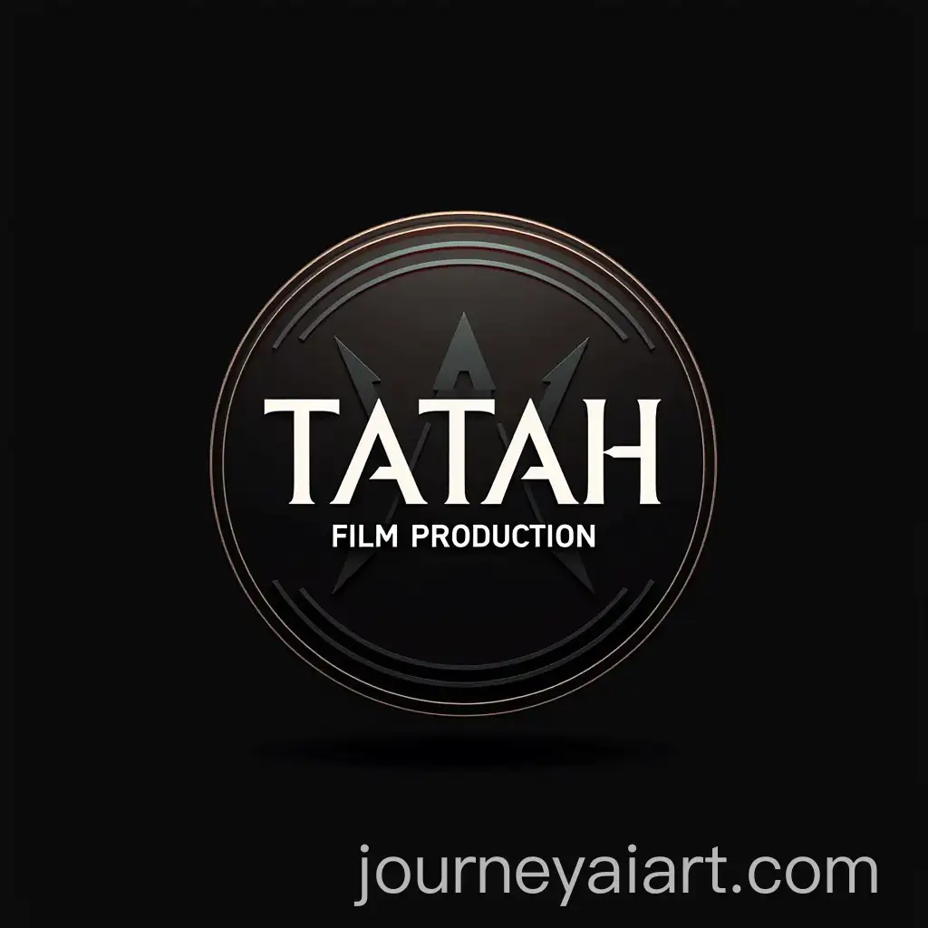 3D-Round-Logo-Design-for-TATAH-Film-Production