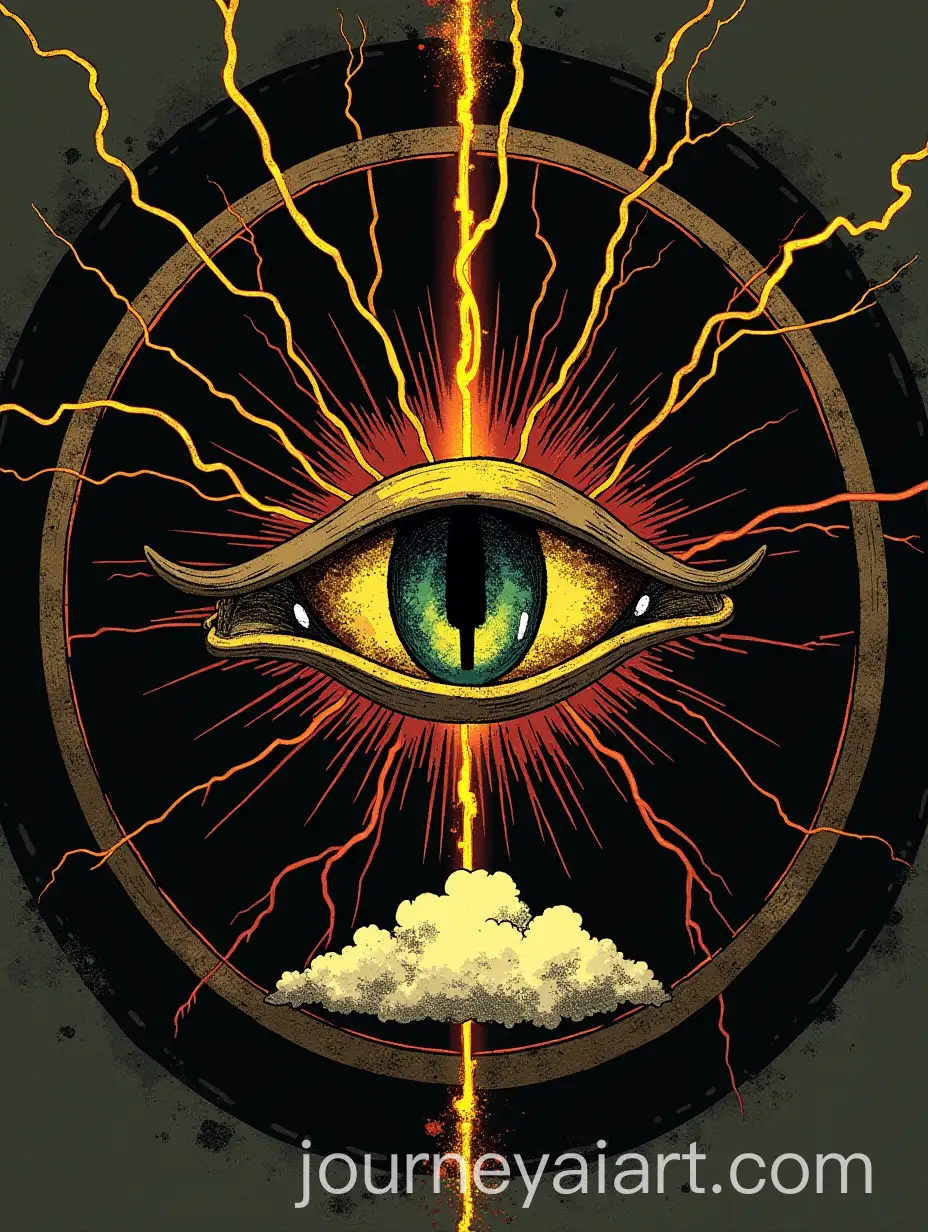 Dragon-God-Cult-Symbol-with-Eye-and-Lightning