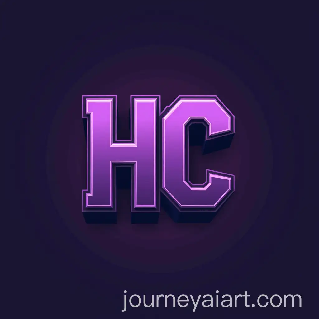 Purple-HC-Logo-Design-with-Custom-Elements