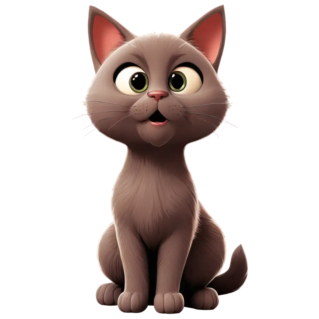 Cute-Cat-Cartoon-PNG-Playful-and-Adorable-Cat-Illustration