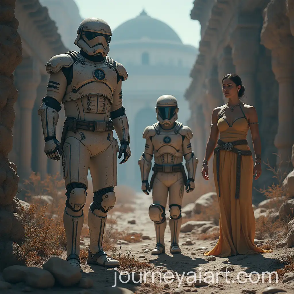 Futuristic-Space-Romans-Exploring-Alien-Terrain