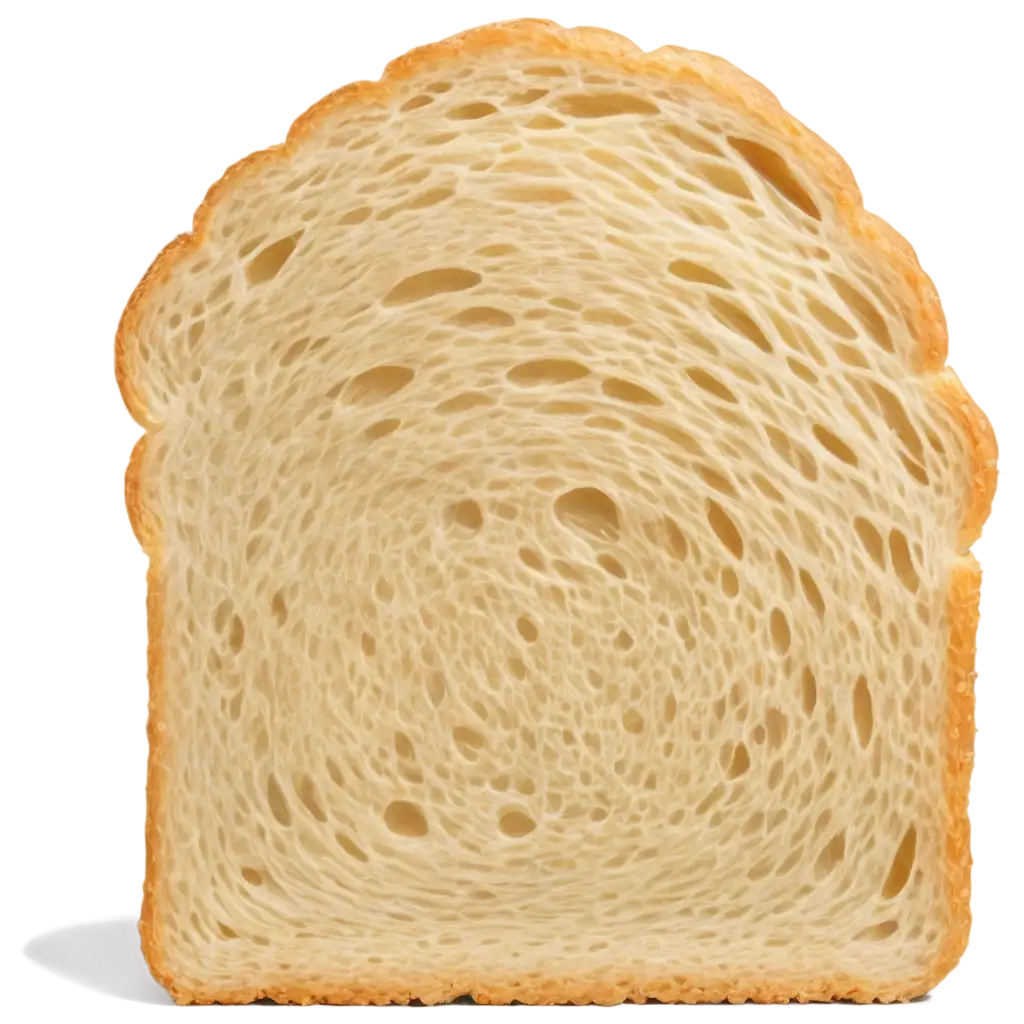 HighQuality-PNG-Image-of-a-Stiff-Bread-Slice-in-Front-View