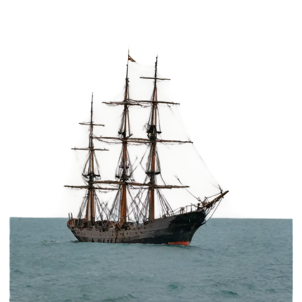 HighQuality-PNG-of-a-Ship-in-the-Sea-for-Versatile-Use