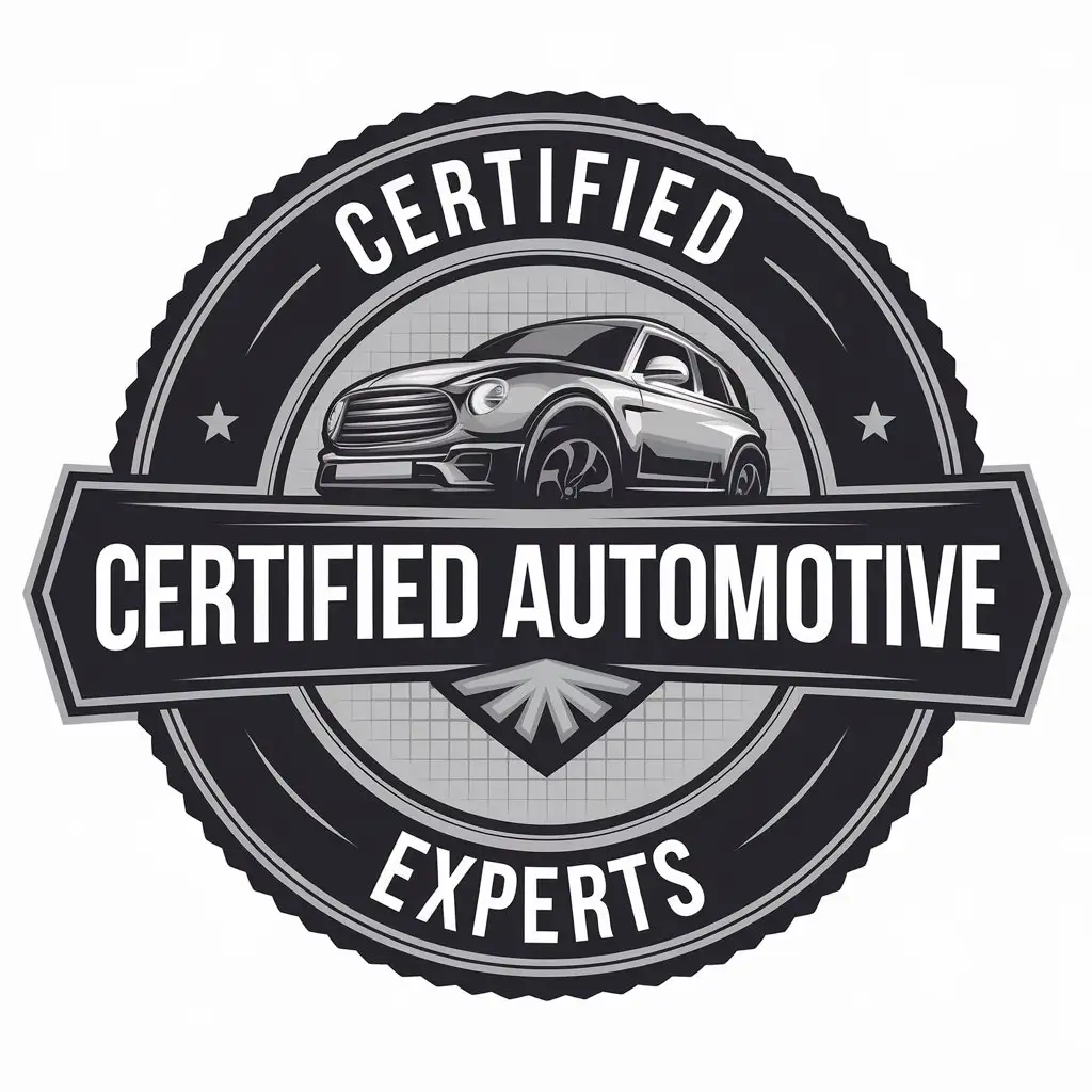 LOGO Design for Certified Automotive Experts Sleek Vehicles with Modern Aesthetics