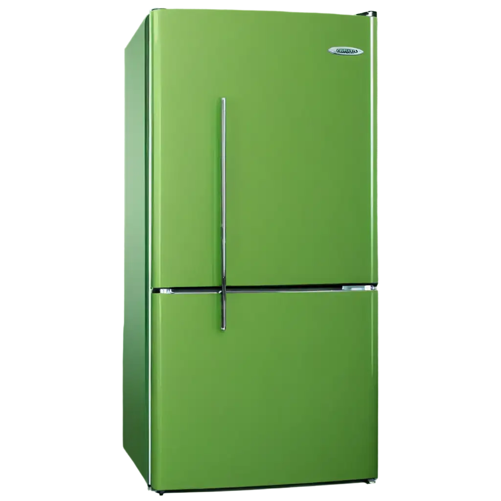 Green-Refrigerator-PNG-Image-for-HighQuality-Transparent-Visuals