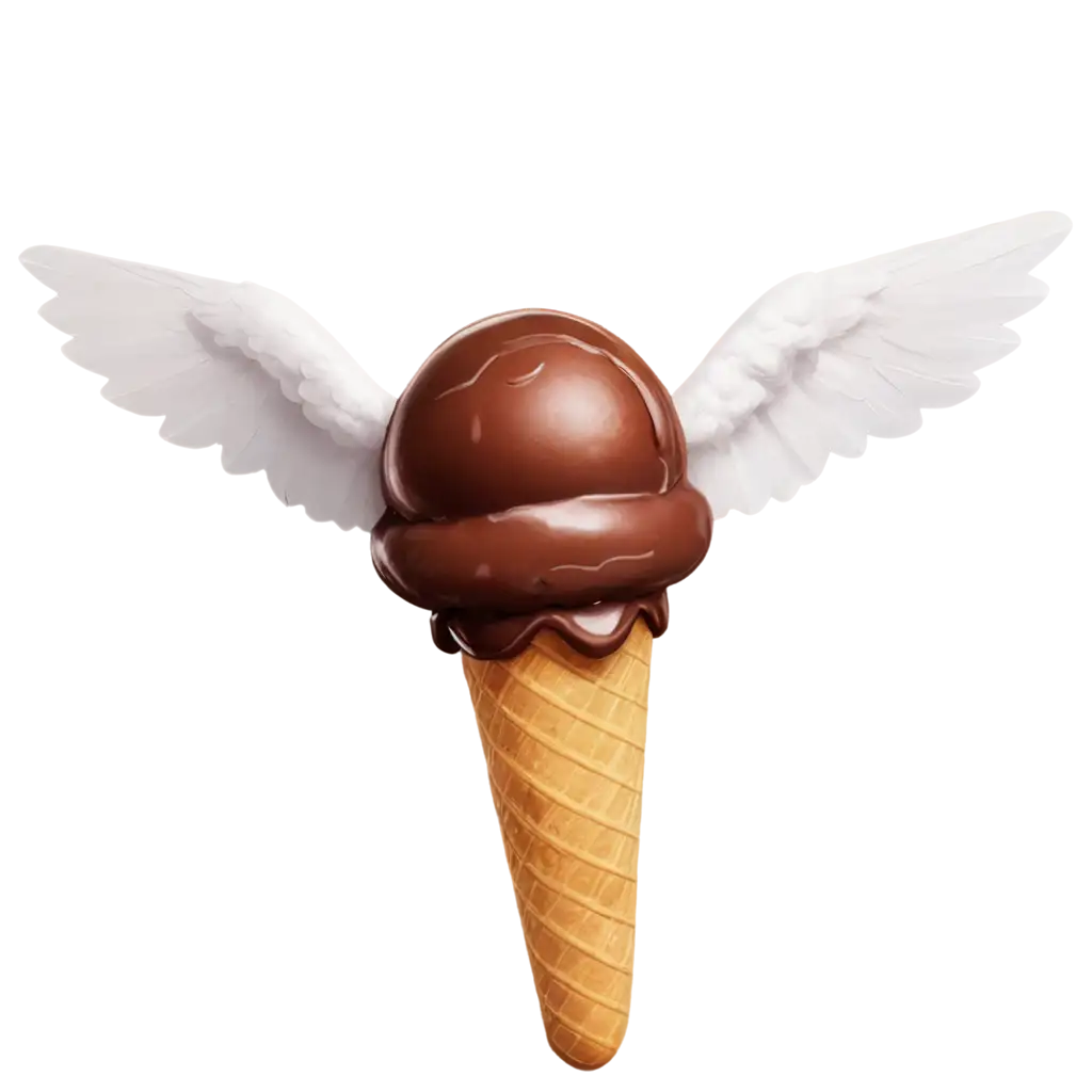 Flying-Ice-Cream-with-Two-Wings-PNG-A-Whimsical-Delight-for-Your-Digital-Creations