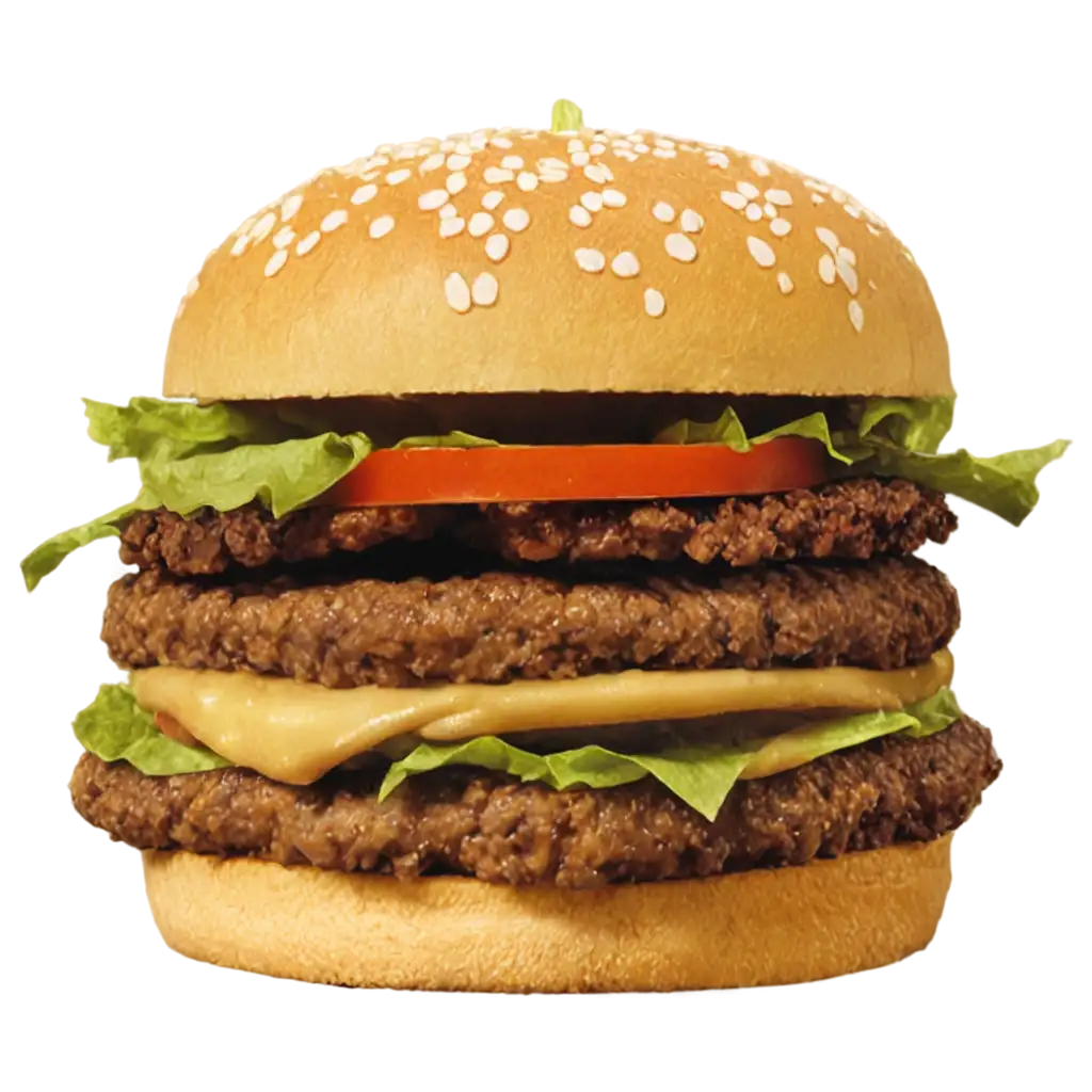 Delicious-Burger-PNG-Artistic-Image-Representation-for-Culinary-Content