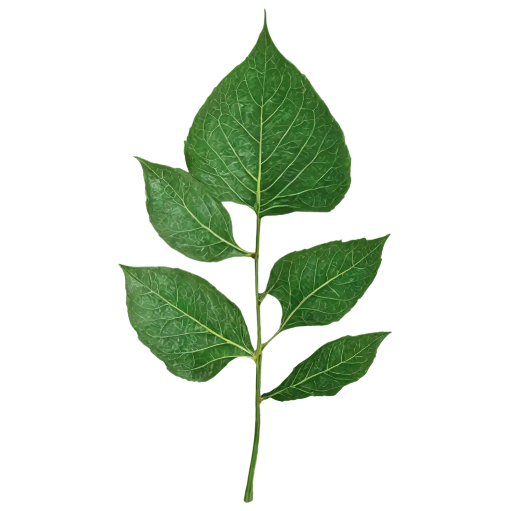 HighQuality-PNG-Leaf-Image-for-Transparent-Background-Perfect-for-Digital-Art-and-Web-Design