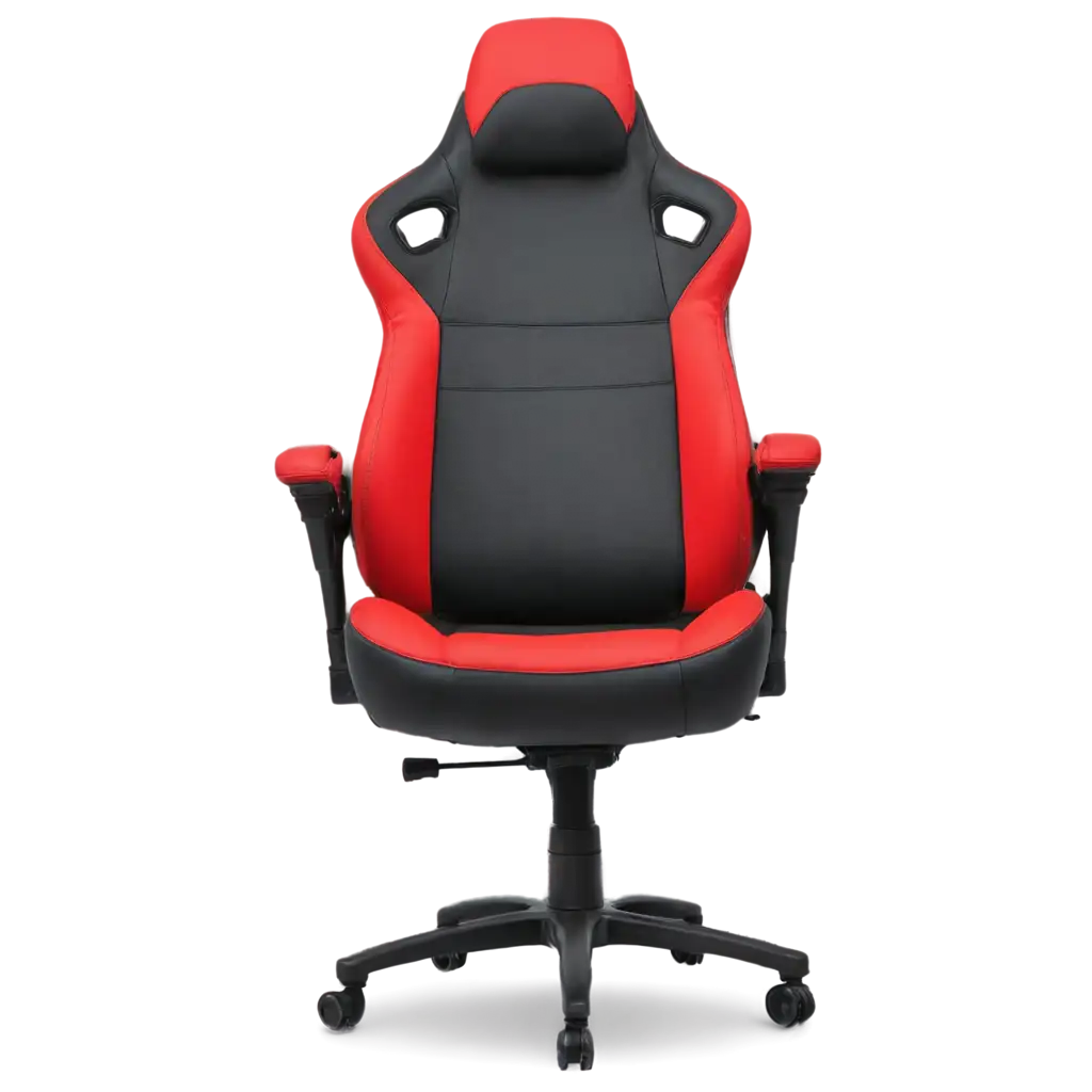Red-Gaming-Chair-Front-Side-PNG-Image-High-Quality-for-Web-and-Design-Use