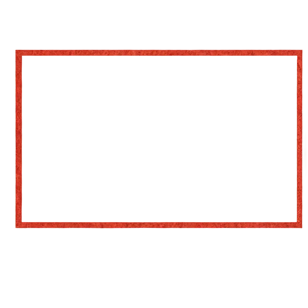 HighQuality-PNG-Image-of-a-Red-Rectangle-Border-for-Versatile-Design-Applications