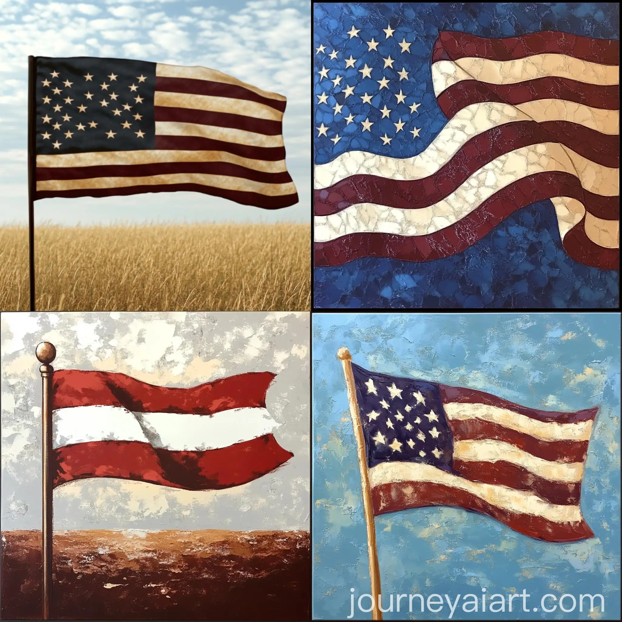 Colorful-Waving-Flag-in-Sunny-Weather