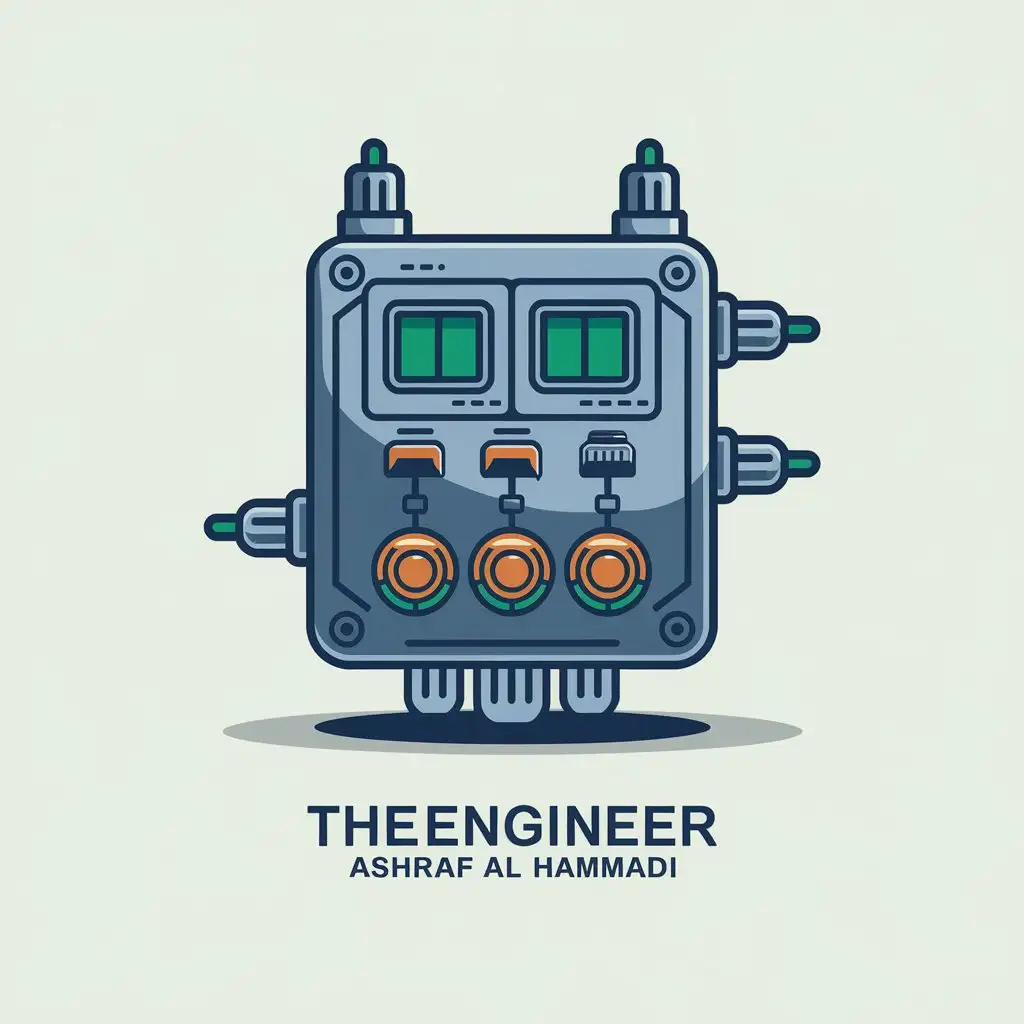 LOGO-Design-For-The-Engineer-Ashraf-Al-Hammadi-MPPT-Charge-Controller-Symbol-in-Solar-Energy-Industry