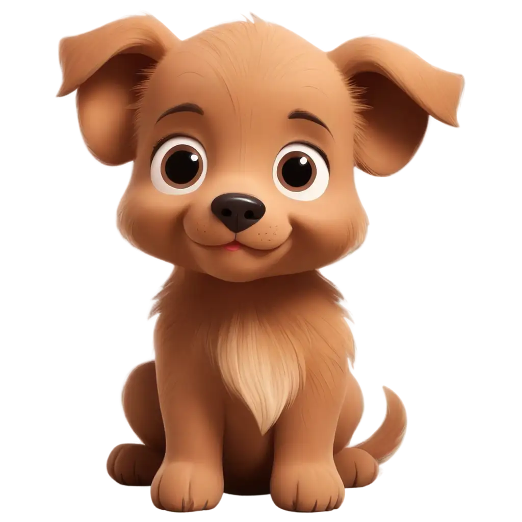 Cute-Cartoon-Puppy-PNG-HighQuality-Image-for-Versatile-Applications