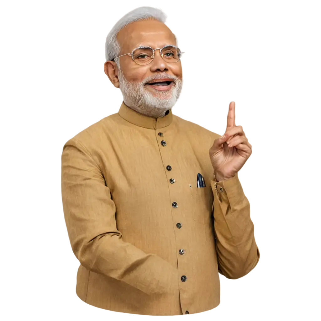 UltraRealistic-PNG-of-Modi-Ji-Capturing-Detailed-Facial-Features-for-HighQuality-Visuals