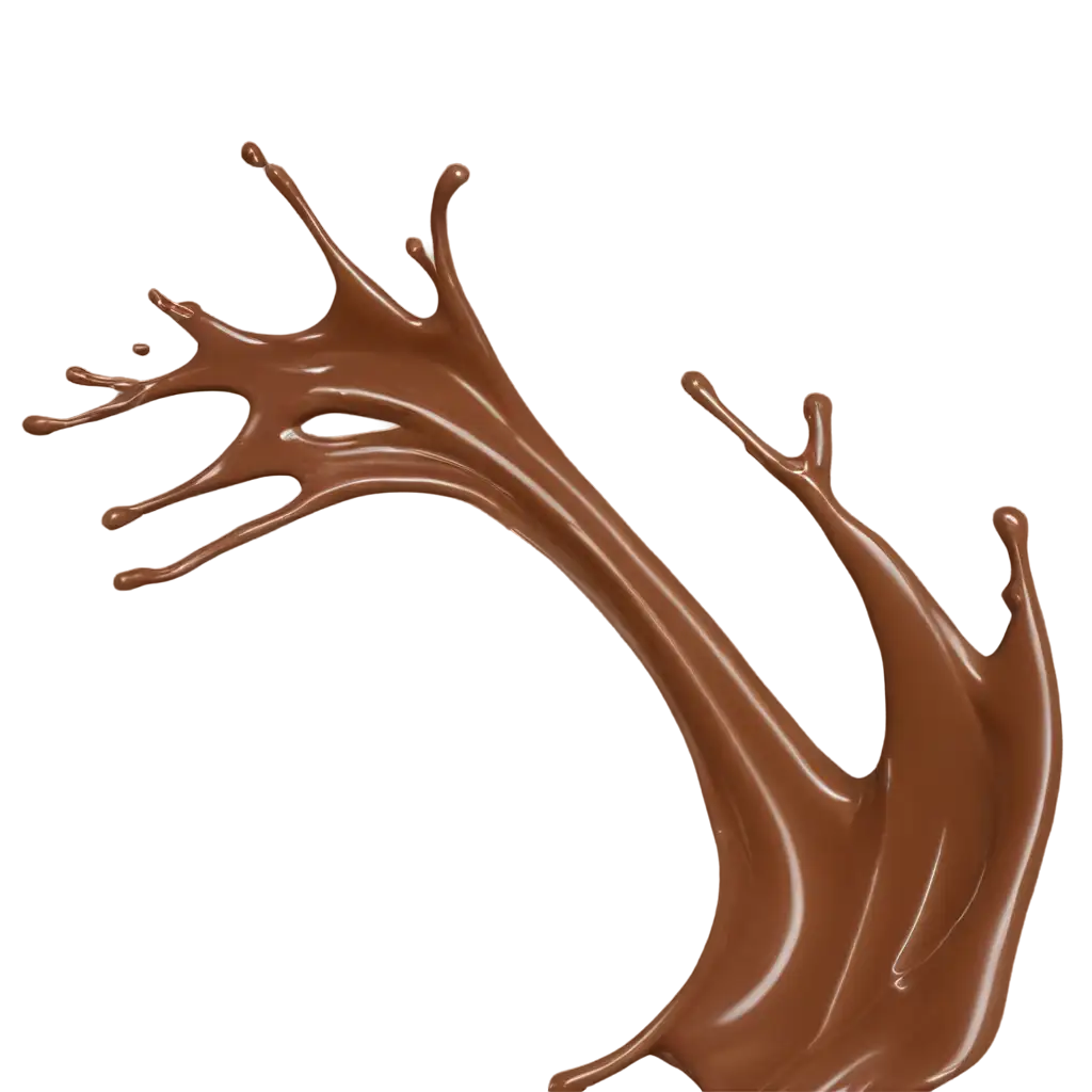 Chocolate-Spilling-in-Splash-PNG-Captivating-Visuals-for-Culinary-Delights