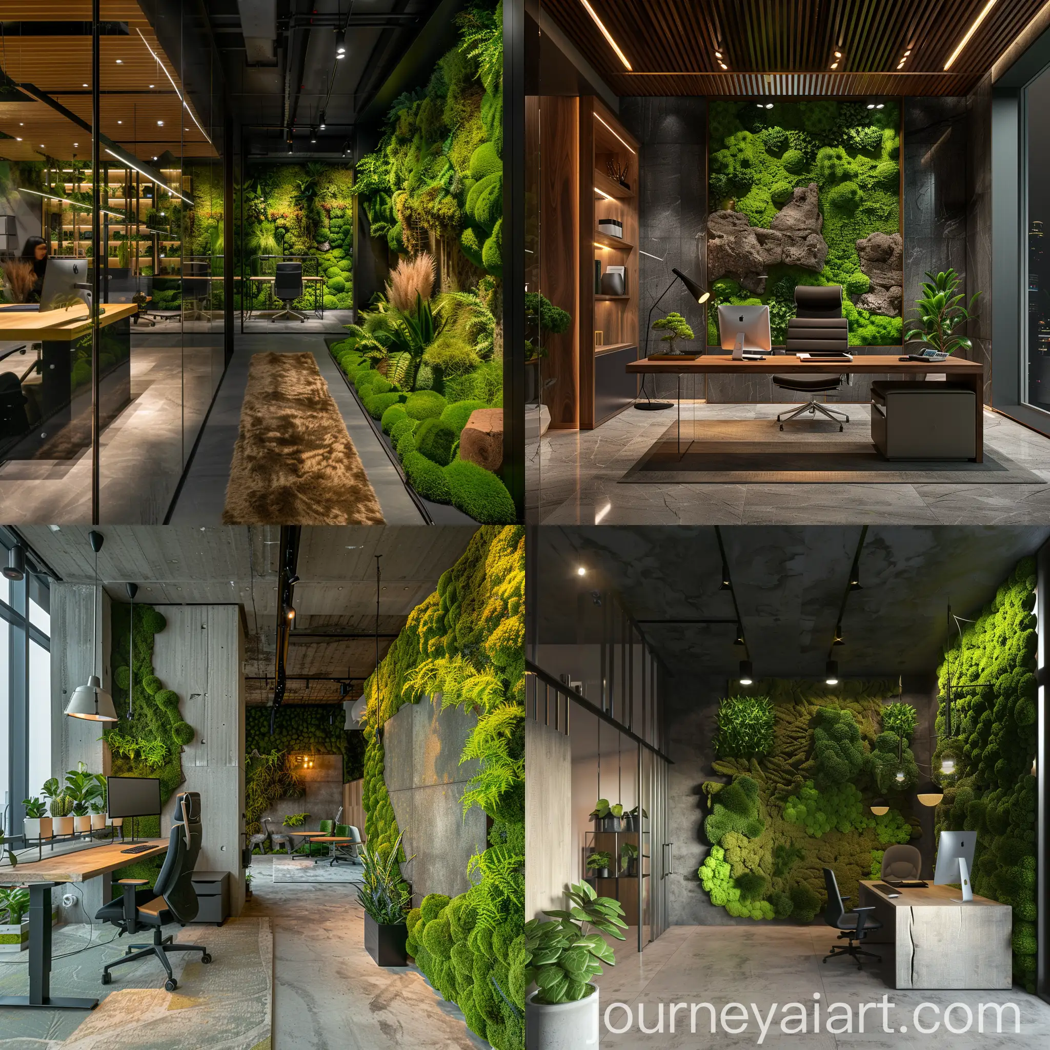 Modern-Moss-Producer-Office-with-Established-Theme