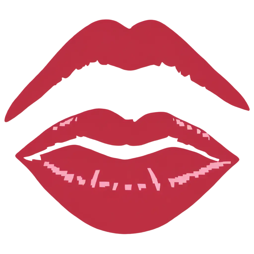 Pixel-Art-Lips-PNG-Minimalist-Red-and-Pink-Design-for-Digital-Icons-and-Stickers