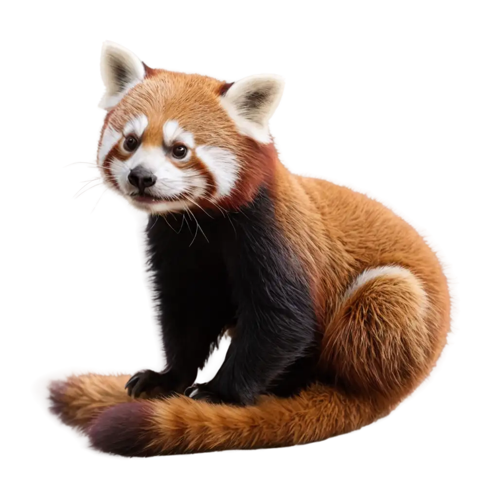 Red-Panda-PNG-Image-HighQuality-Transparent-Artwork-for-Versatile-Use