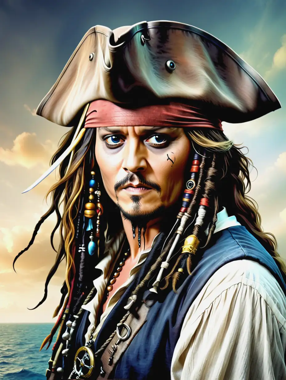 Johnny-Depp-as-Captain-Jack-Sparrow-Pirate-Costume-Portrait