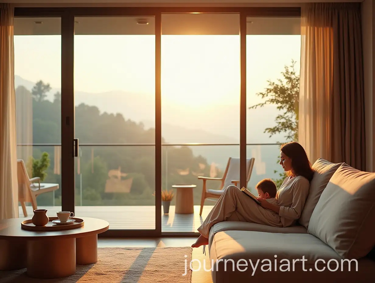 Modern-Luxury-Living-Room-in-Islamabad-with-Peaceful-Natural-Views