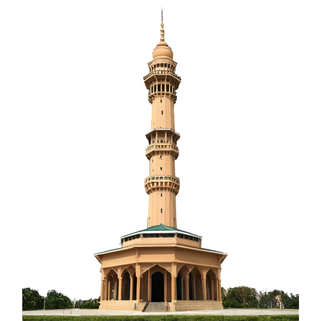 Menara-Mesjid-PNG-Image-HighQuality-and-Clear-Representation-for-Islamic-Architecture