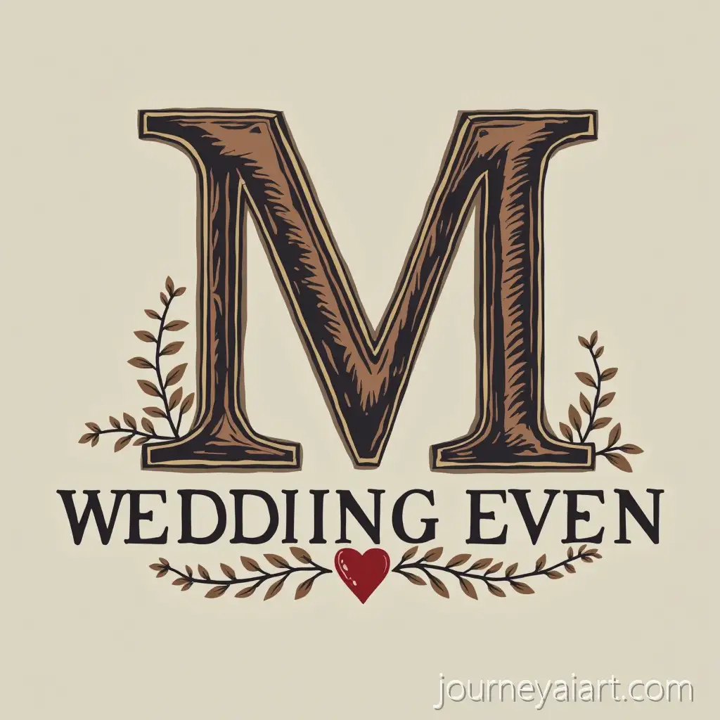 Elegant-Wedding-Logo-Design-Featuring-Initial-M
