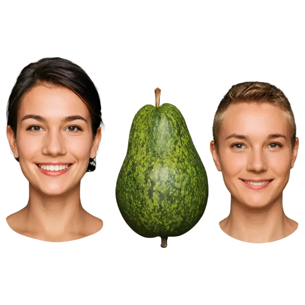 Create your fruits in humans faces