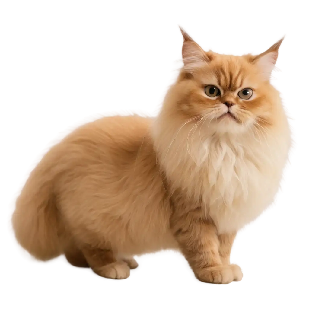 Persian-Cat-PNG-Image-HighQuality-Transparent-Background-for-Versatile-Use