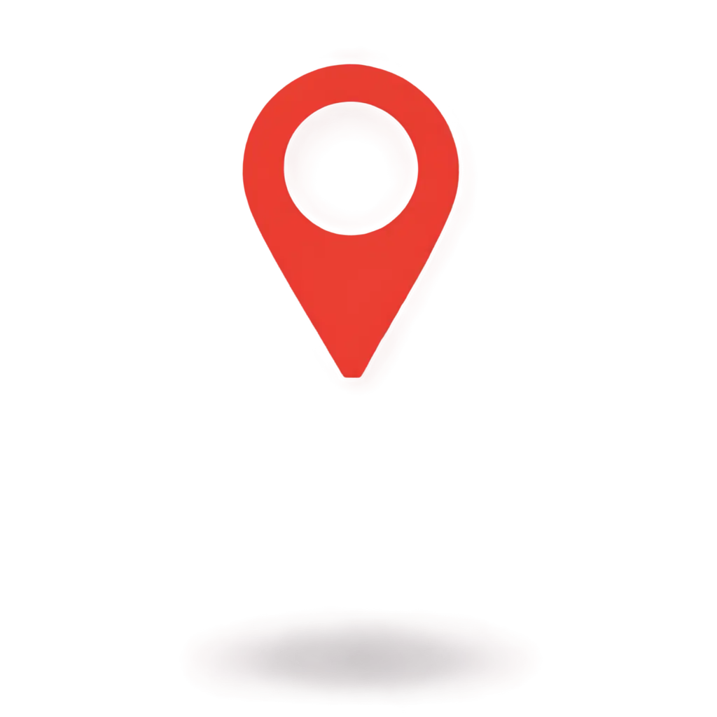 Location icon in red colour