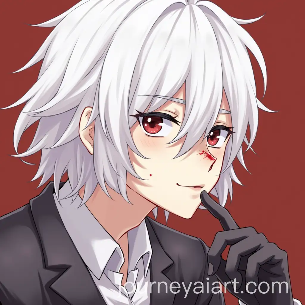 Solo-Male-Anime-Character-with-White-Hair-and-Nosebleed