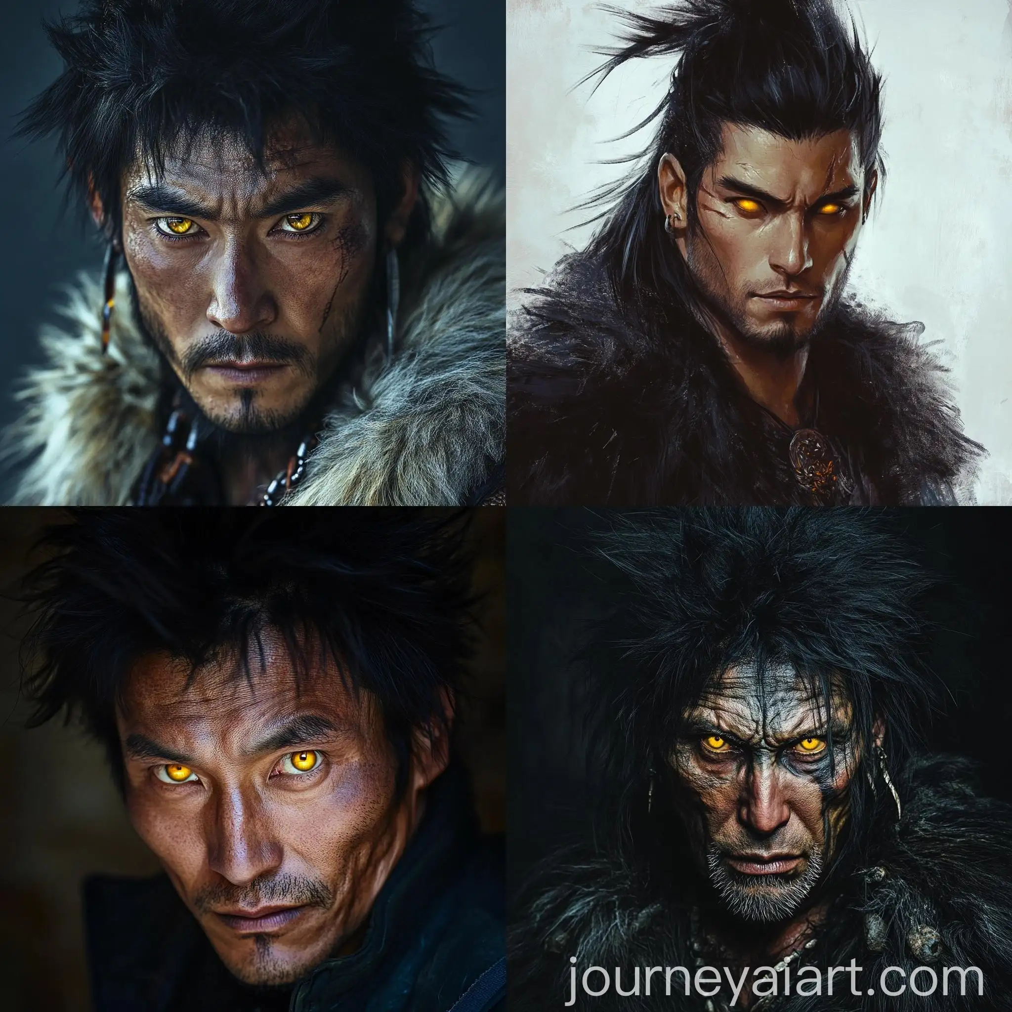 Mysterious-Wild-Man-with-Spiky-Shoulders-and-Yellow-Eyes