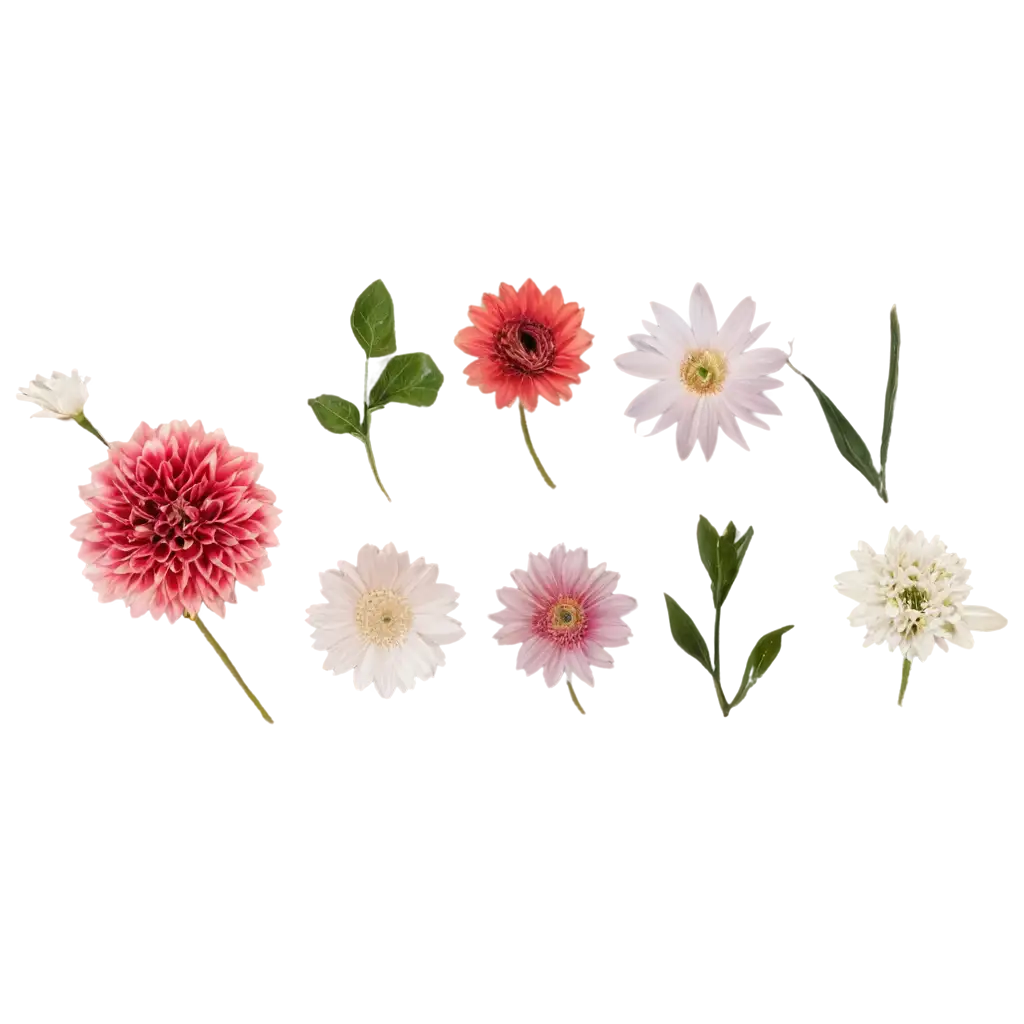 HighQuality-PNG-Image-of-Overhead-Shots-Featuring-Various-Flowers