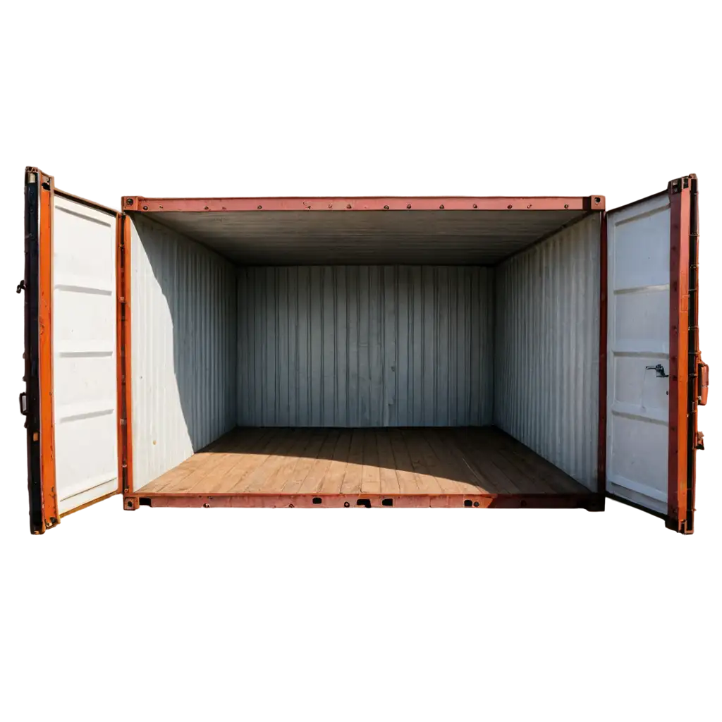 Empty-Cargo-Container-PNG-HighQuality-Image-for-Versatile-Applications