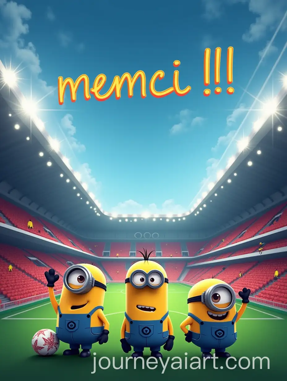 Cheerful-Minions-Celebrating-Soccer-at-Montreal-Olympic-Stadium