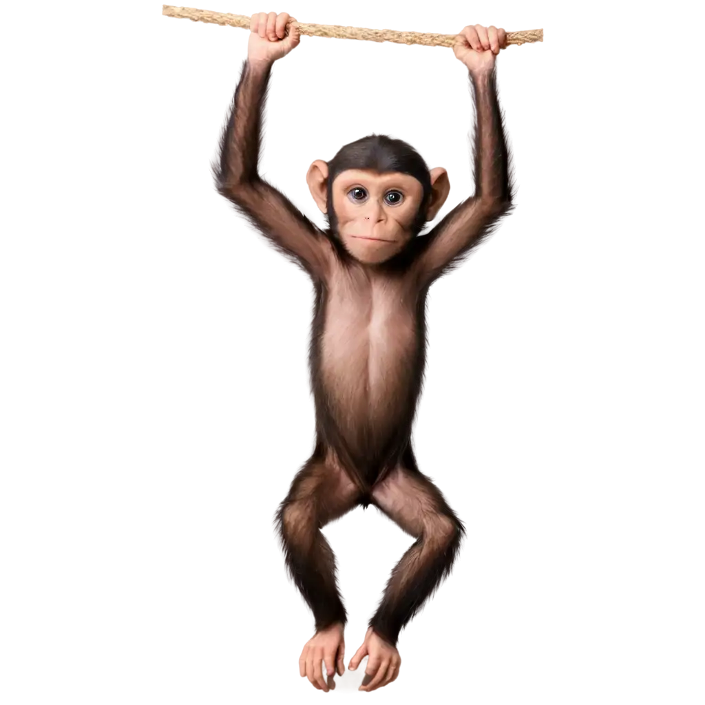 Vibrant-Monkey-Hanging-PNG-for-Creative-Projects