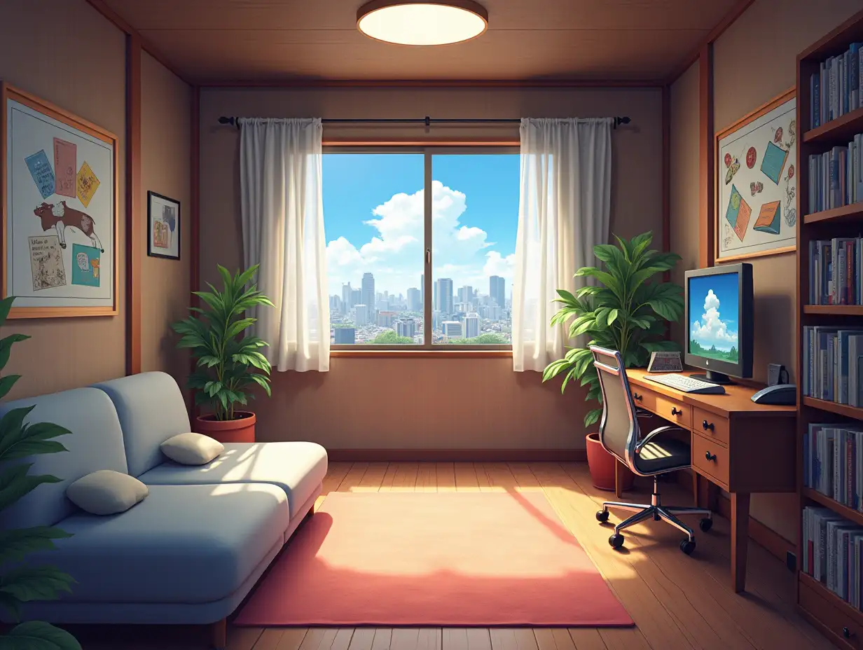 anime room