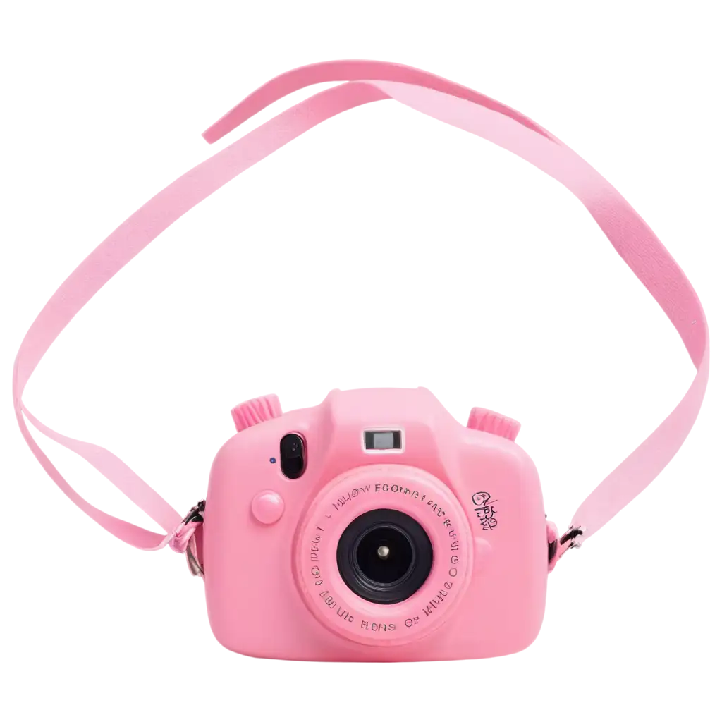 Childs-Pink-Camera-PNG-Image-HighQuality-Clear-and-Versatile-for-Digital-Projects