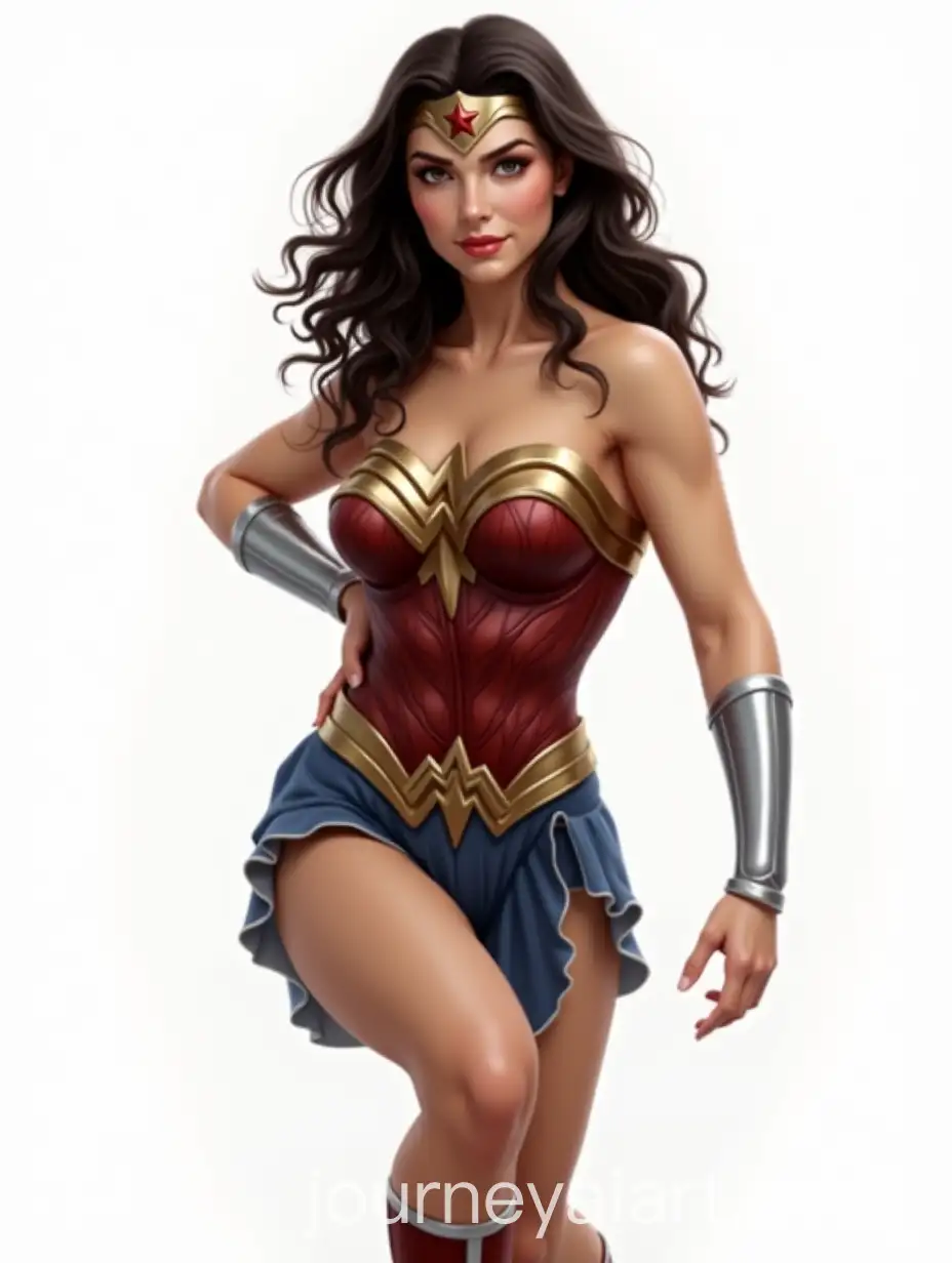 Photorealistic-Full-Body-Portrait-of-Wonder-Woman-with-White-Background