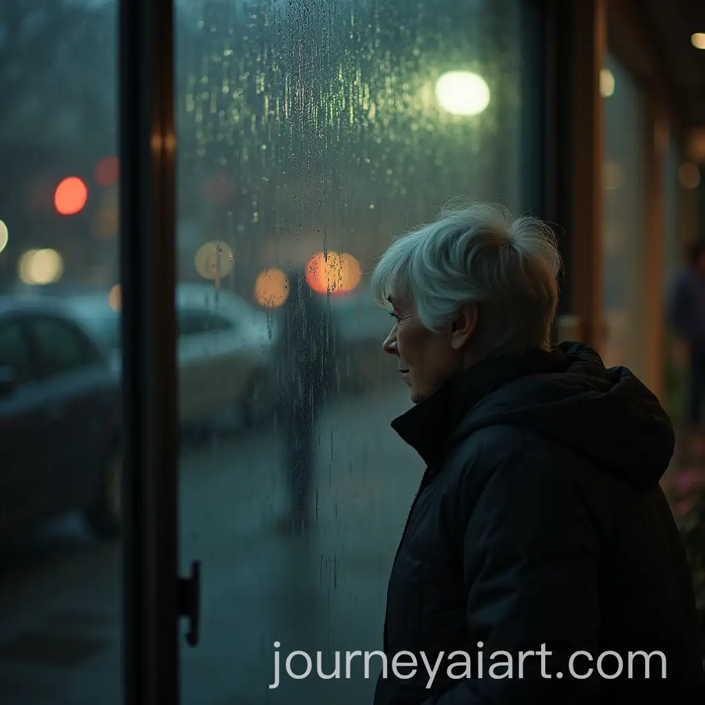 Elderly-Woman-Reflecting-in-Rainy-Day-Storefront