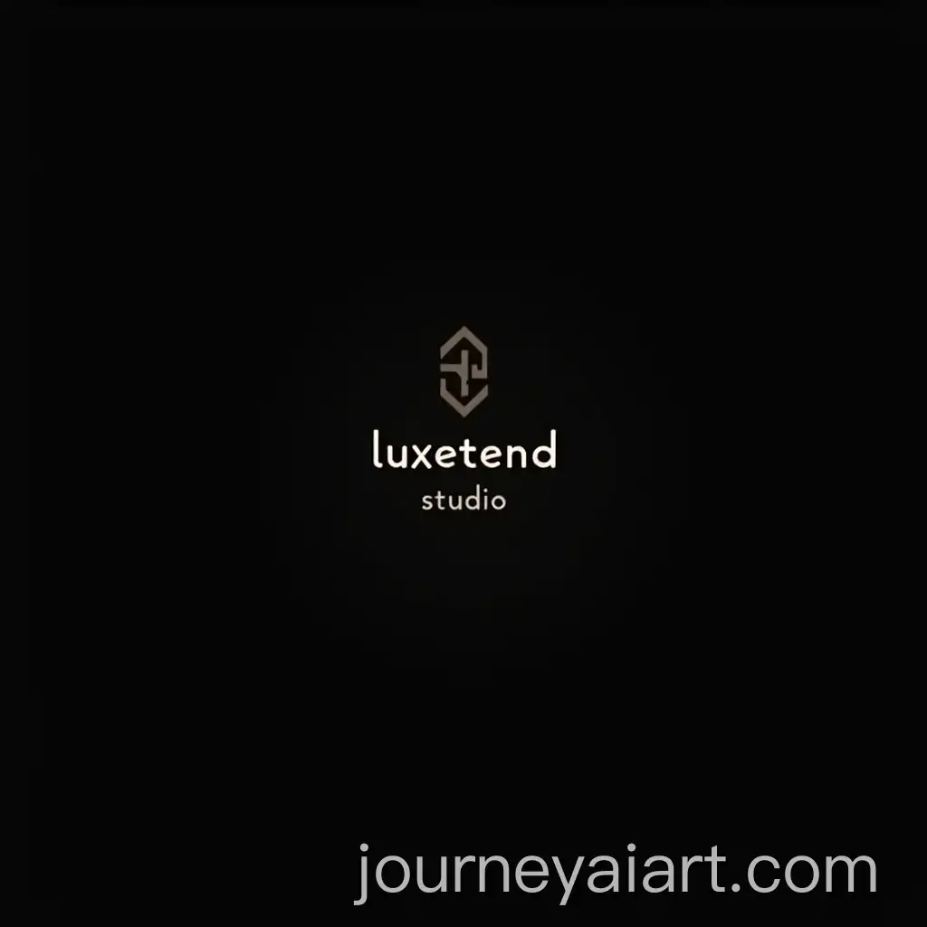 Elegant-Logo-Design-for-Luxetend-Studio-on-Black-Background