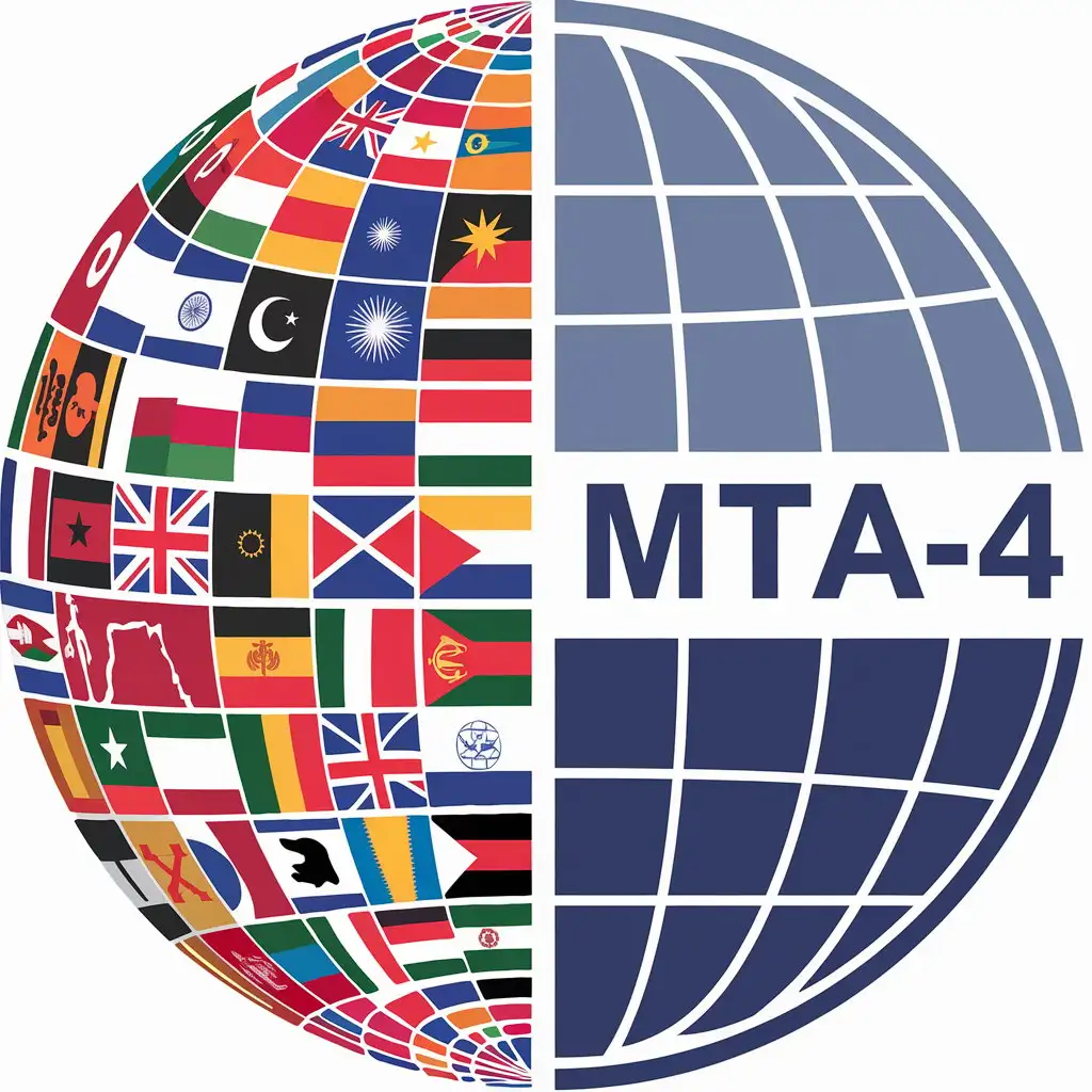 LOGO Design for MTA4 Multicultural Theme with National Symbols for Diverse Representation