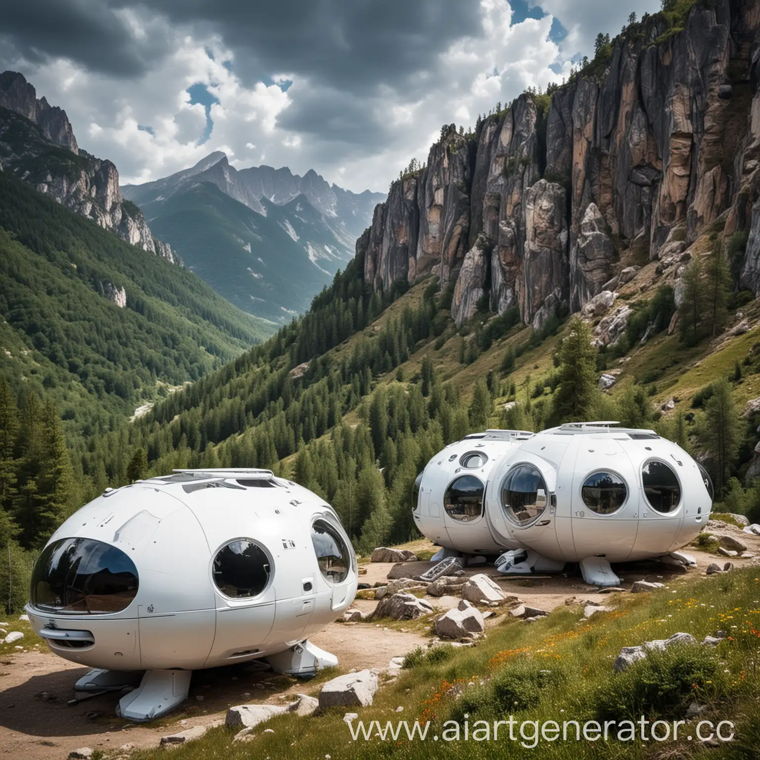 Futuristic-Mountain-Capsules-for-Tourists